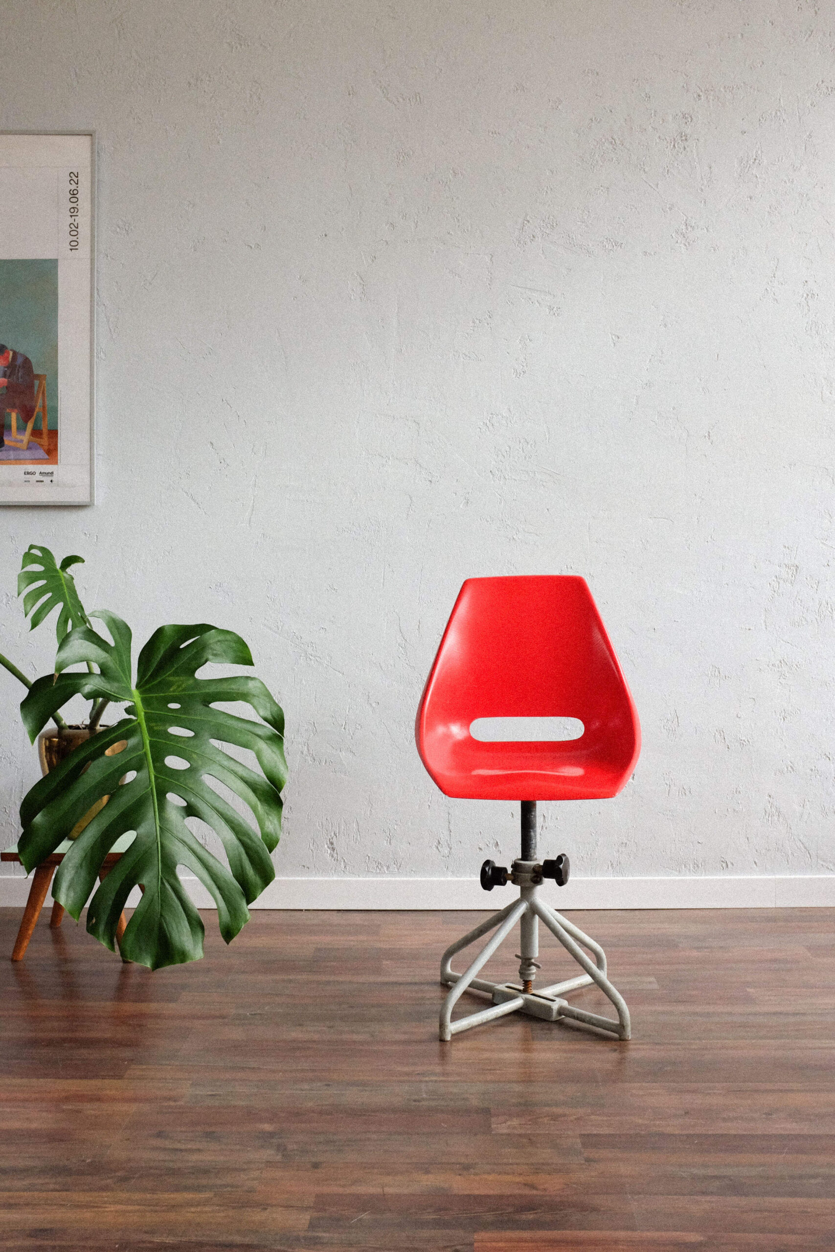 Red Vertex Chair By Miroslav Navrátil