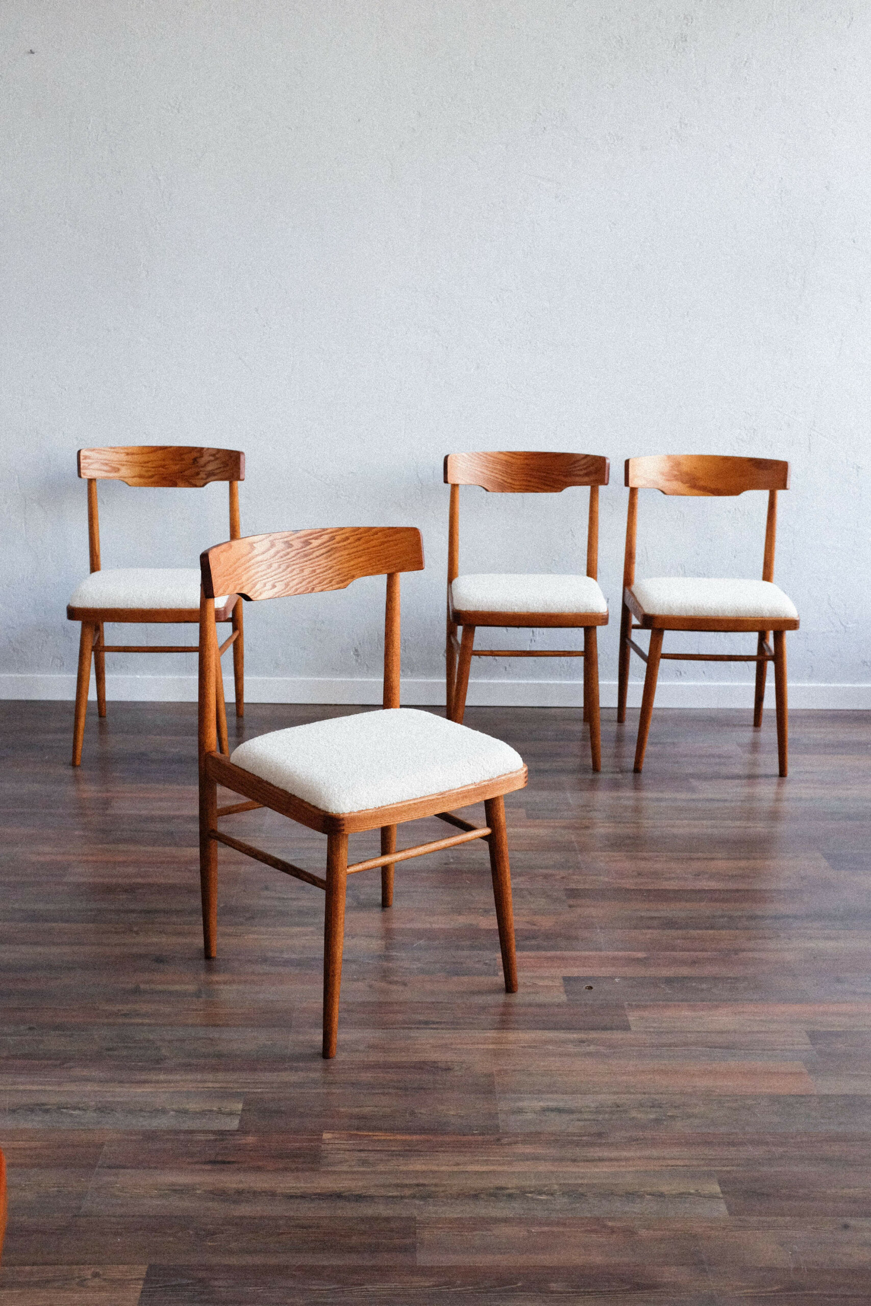 Set of 4 Danish Style Dining Chairs