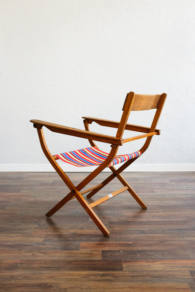 Vintage Wooden Folding Chair 