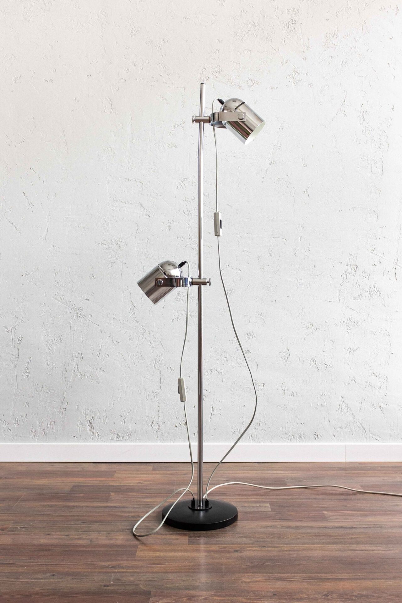 Silver Combi Lux Floor Lamp by Stanislav Indra