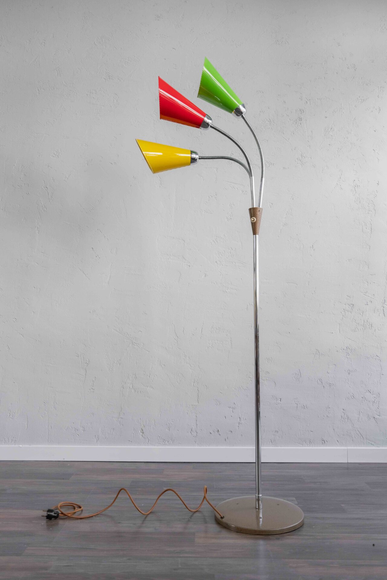 Lidokov Boskovice “Goosenecks” Floor Lamp